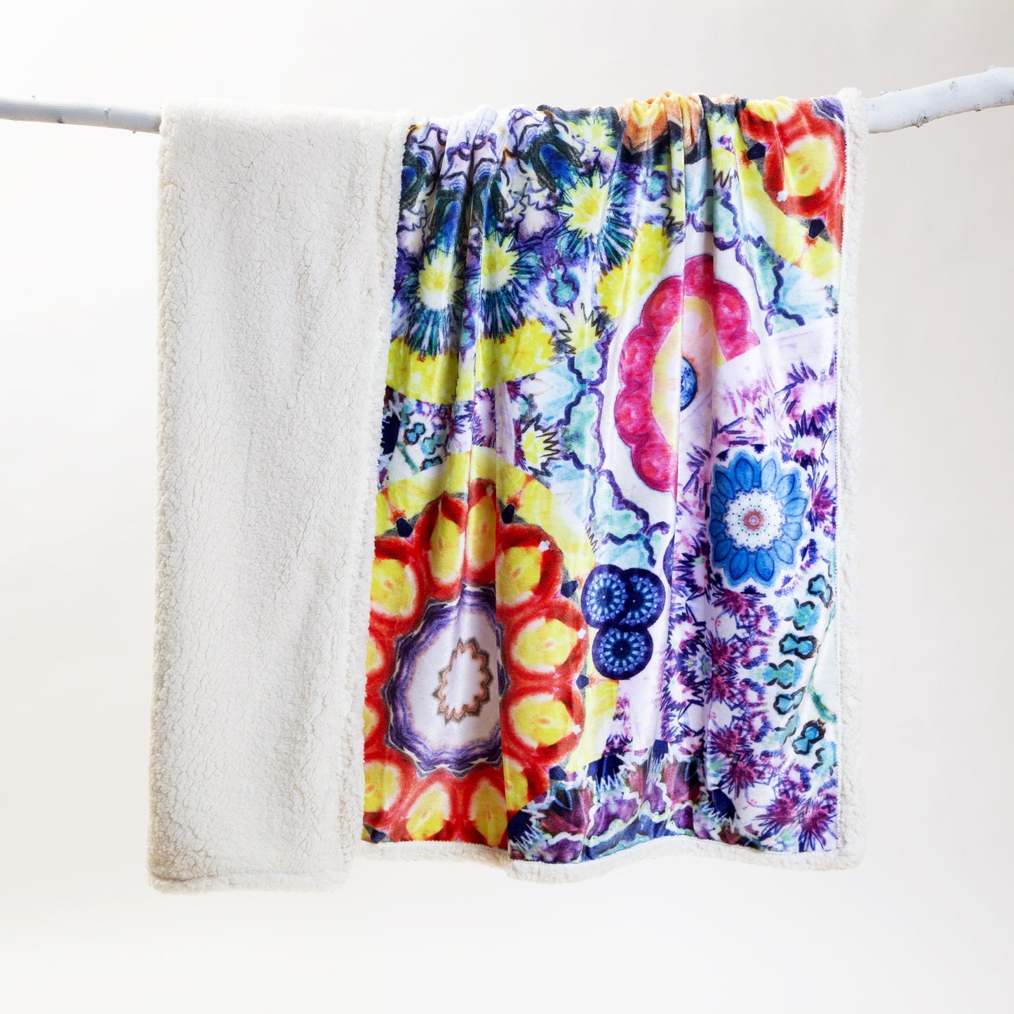 Stardust Plush Sherpa Throw