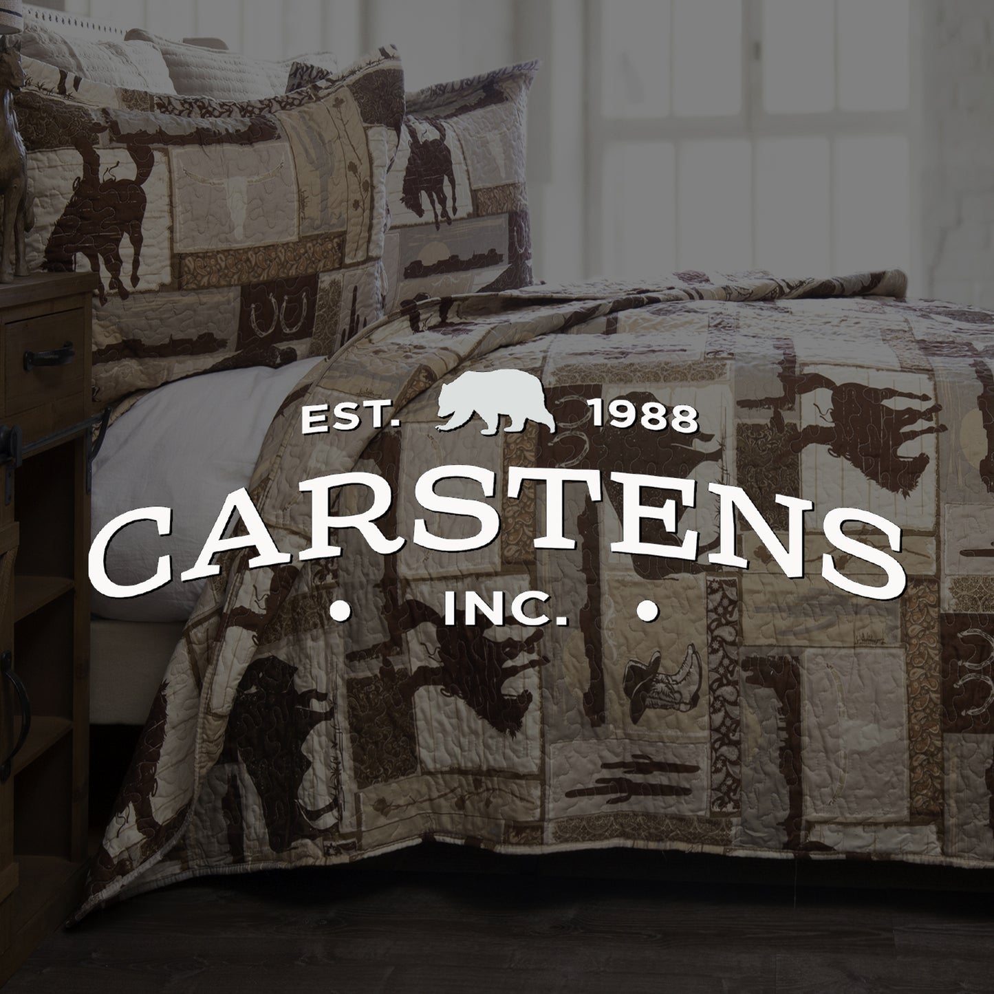 Wrangler® Vintage Cowboy Quilt Set