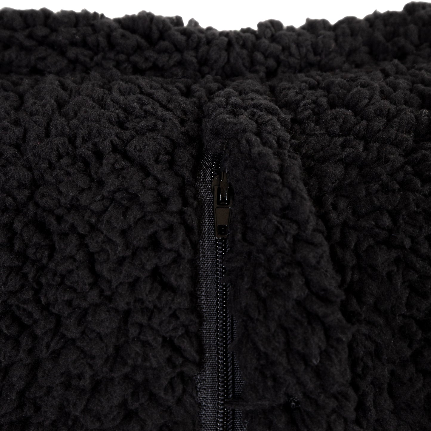 Bear Trails with Black Sherpa Plush Pillow