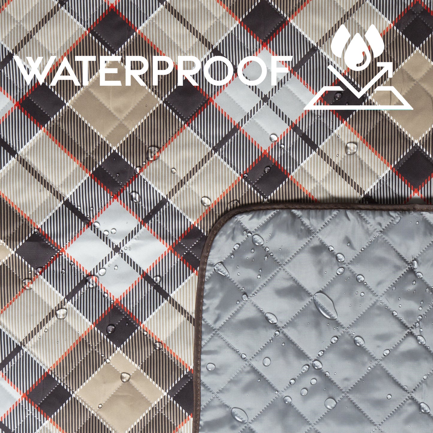 London Fog Printed Picnic Blanket