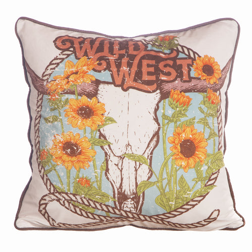 Wildflower West Pillow