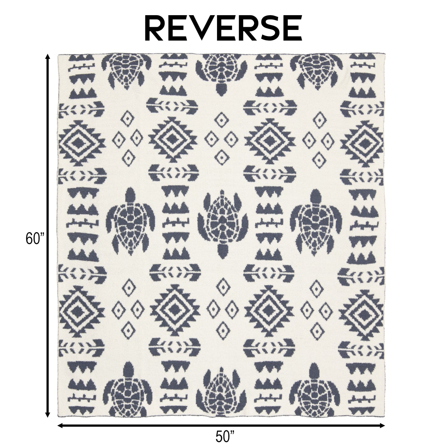 Pacific Blue Stretchy Throw Blanket