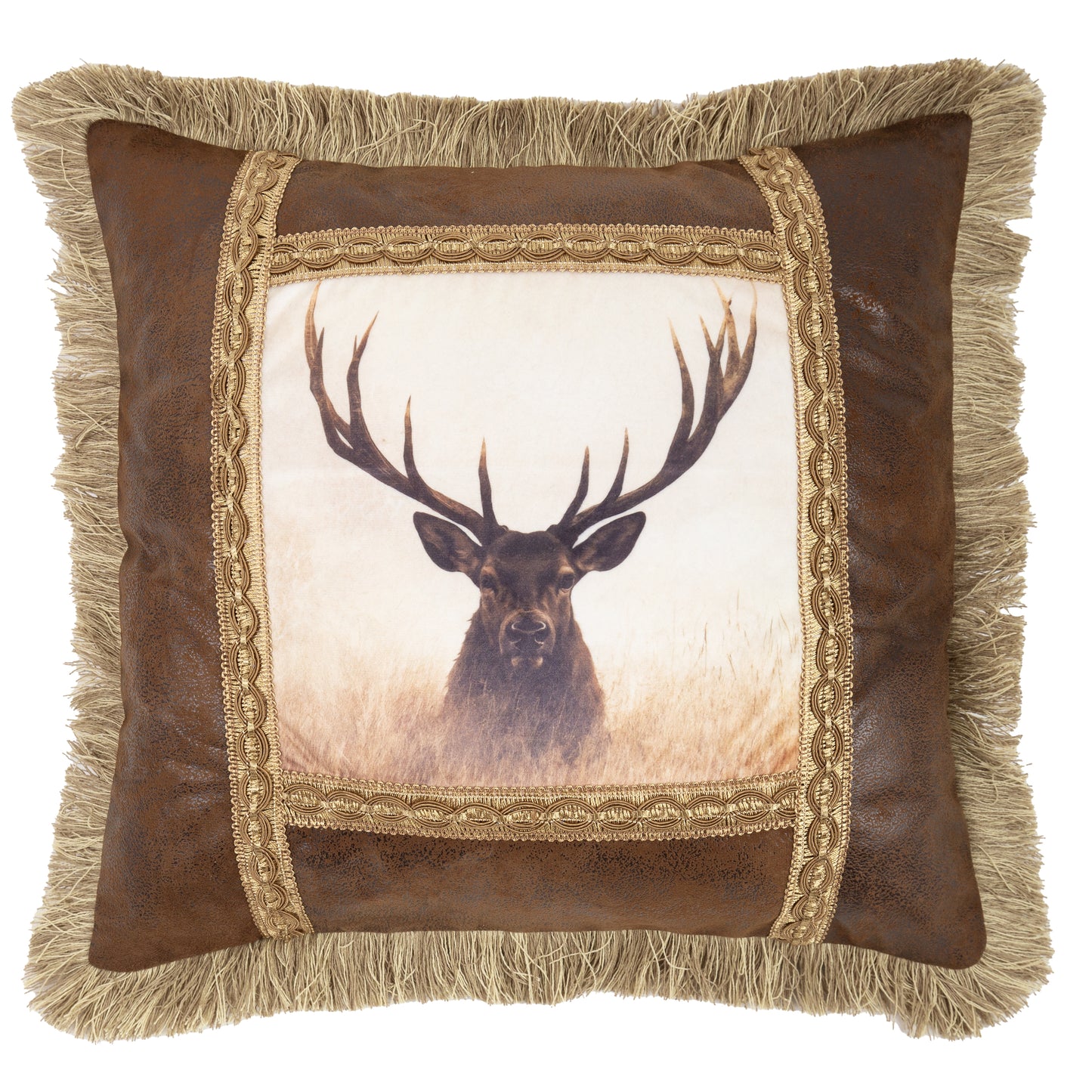 Deer In the Mist Pillow