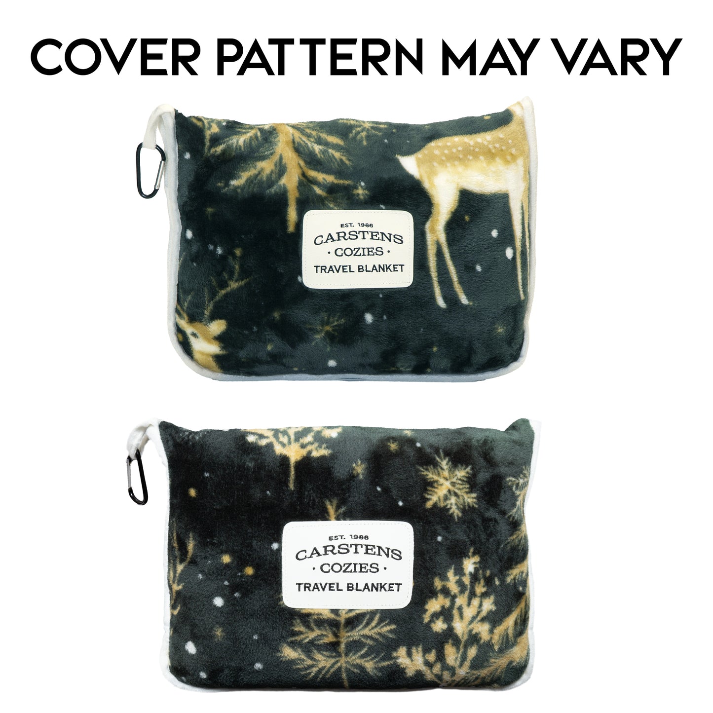Green & Gold Travel Blanket