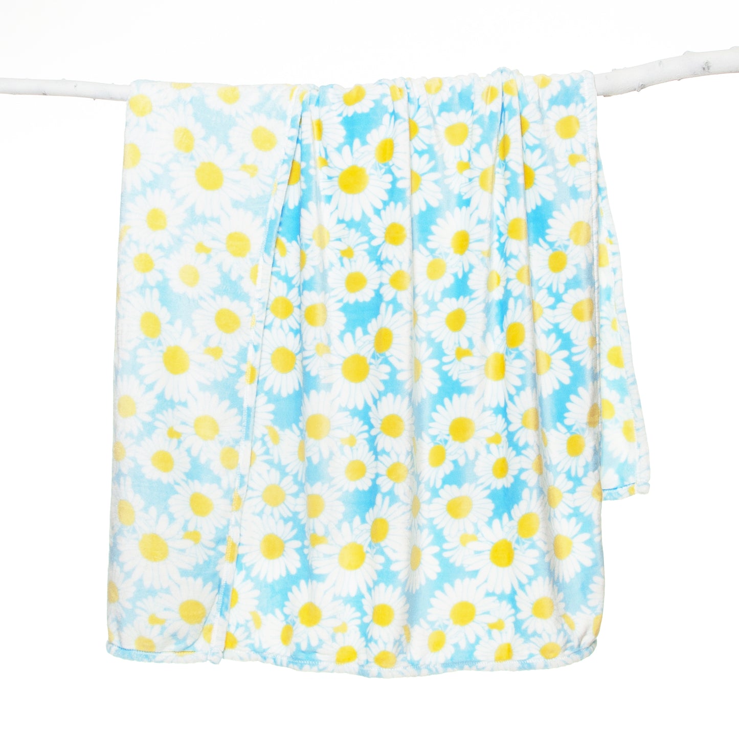 Flower Power Heavy Plush Throw