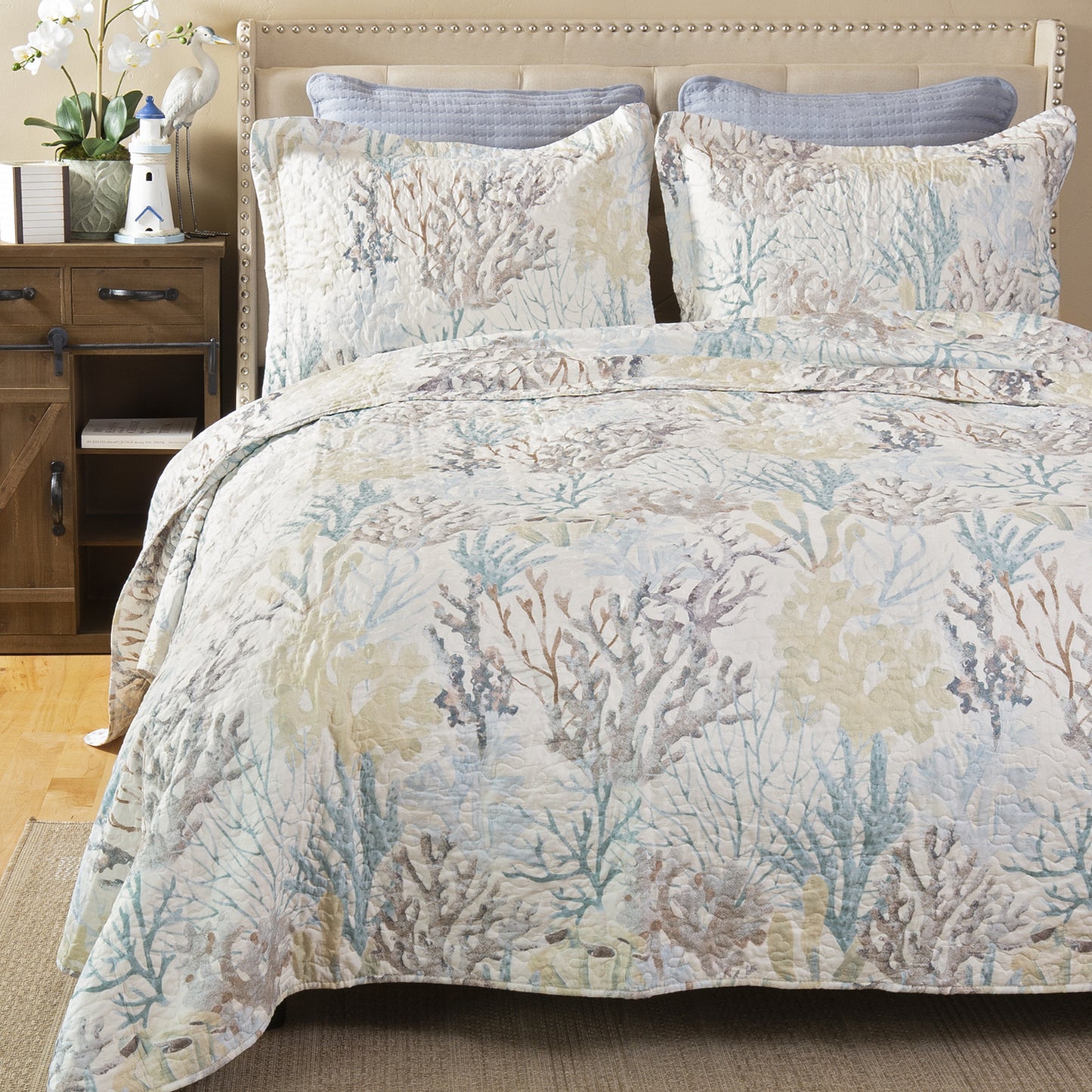 Summer Coastal Quilt Set