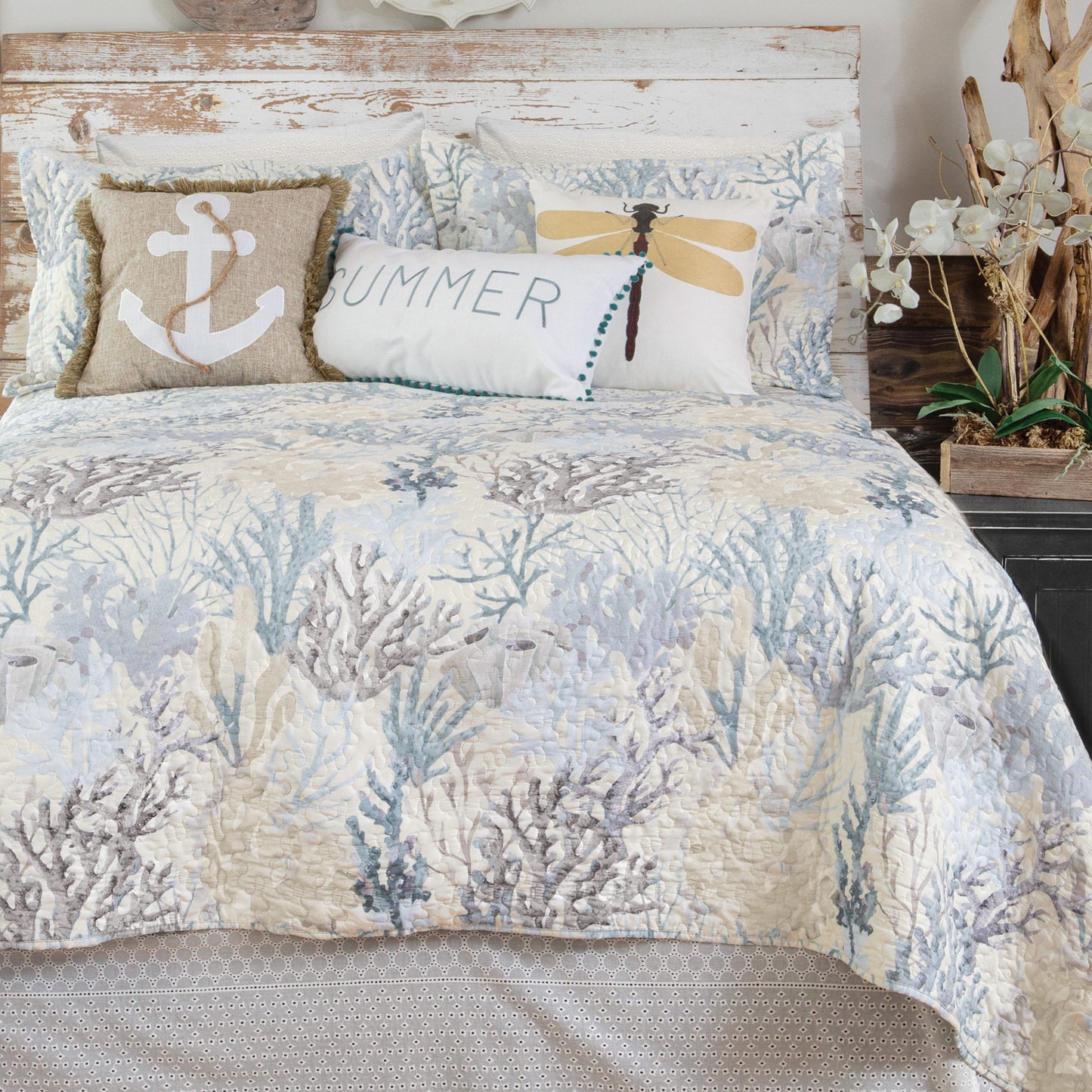Summer Coastal Quilt Set
