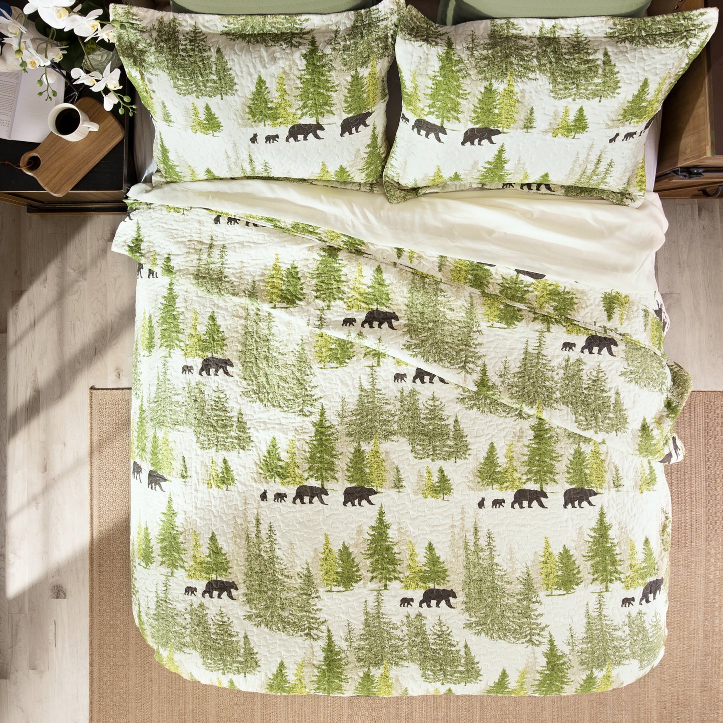 Pine Wilderness Quilt Set