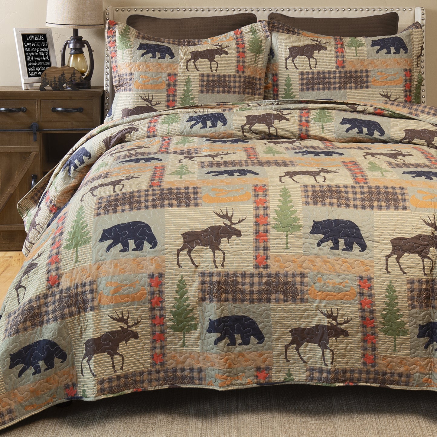 Lake Country Quilt Set