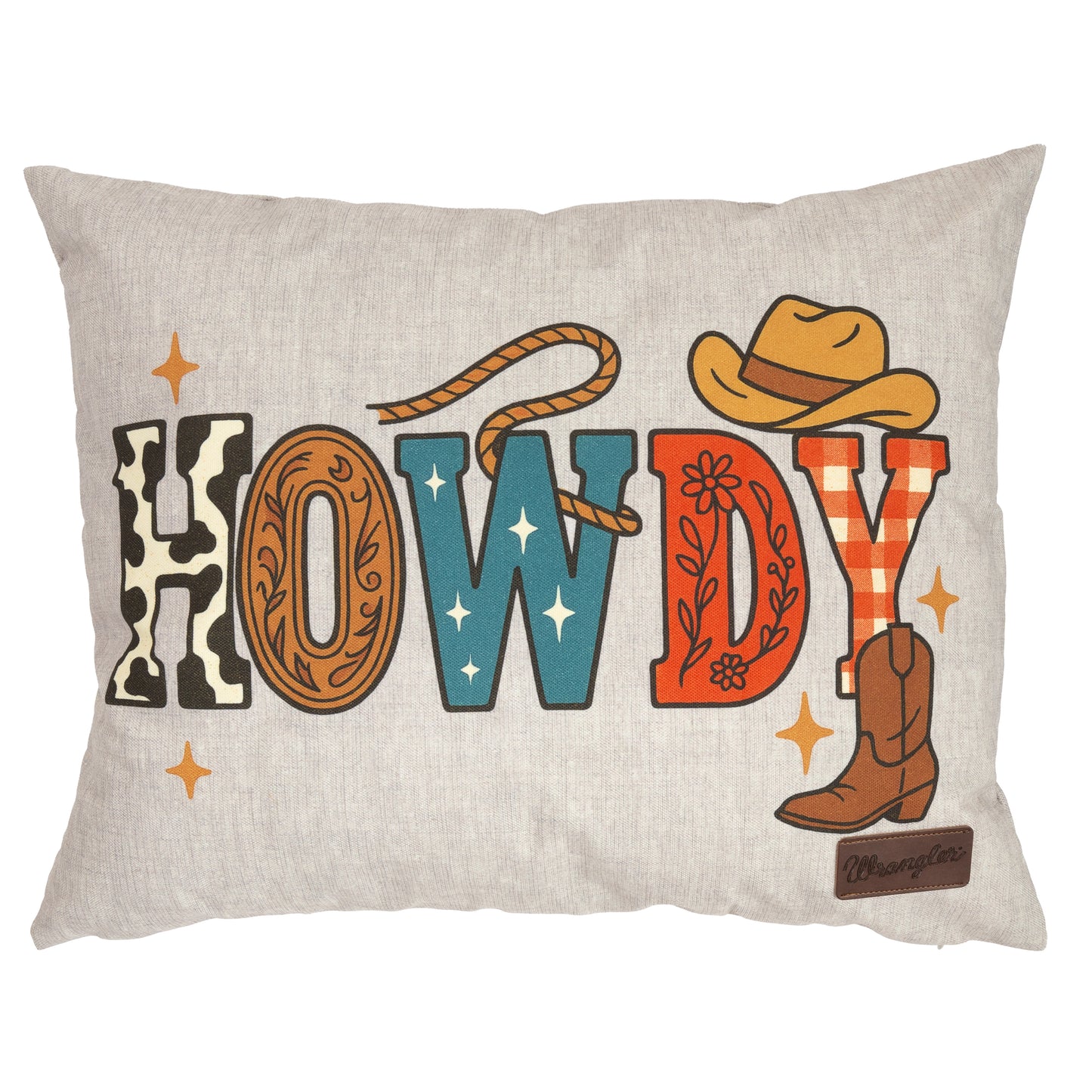 Wrangler® Howdy Outdoor Pillow
