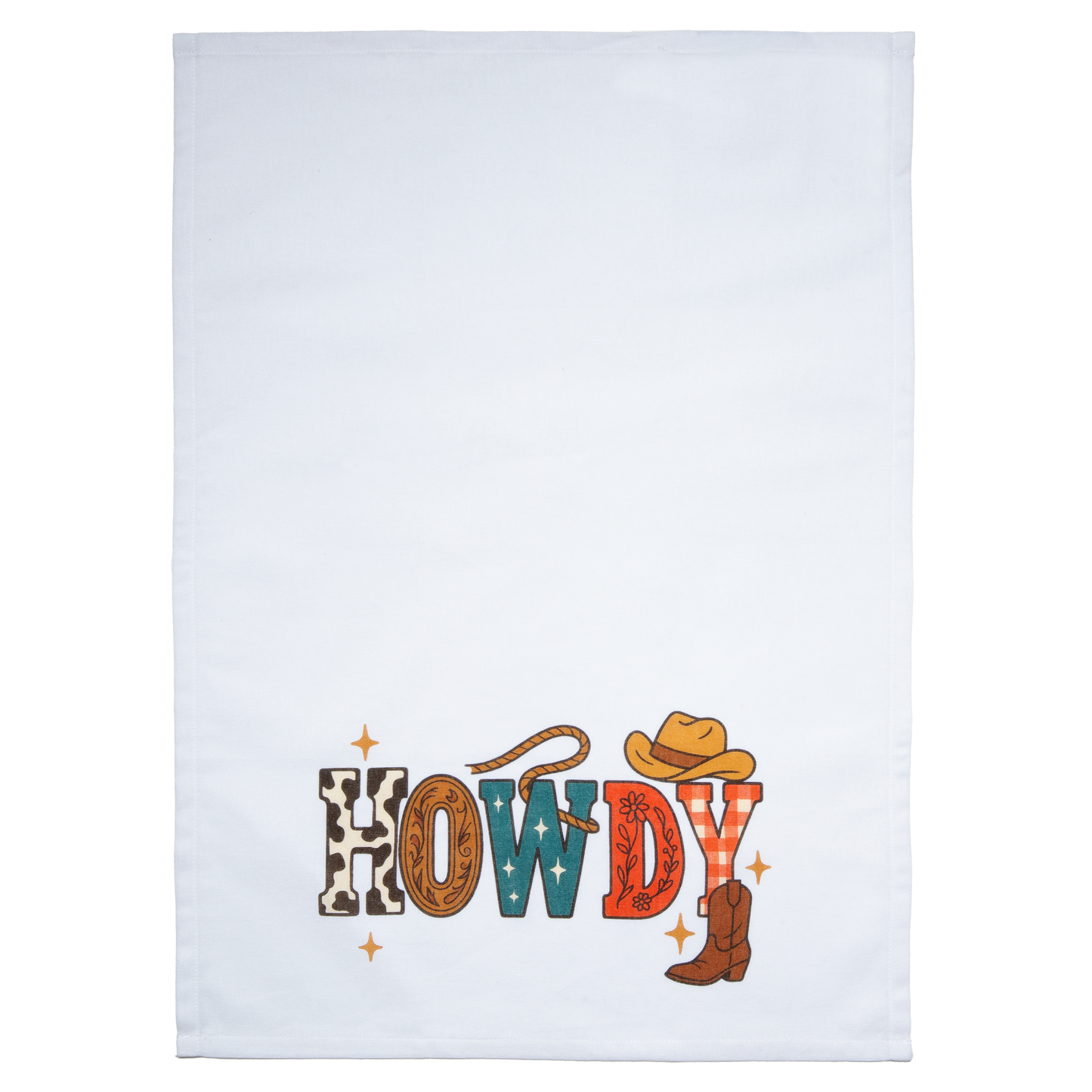 Wrangler® Howdy Tea Towel
