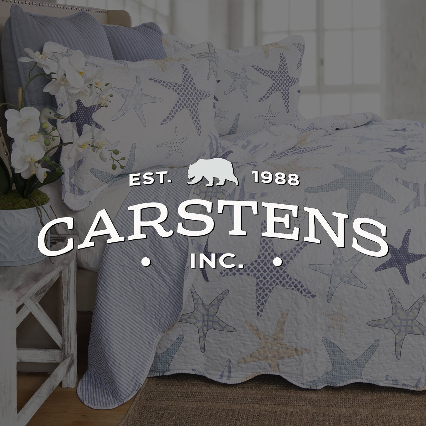 Starfish Quilt Set