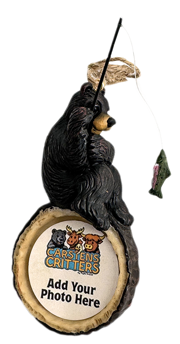 Fishing Bear Ornament
