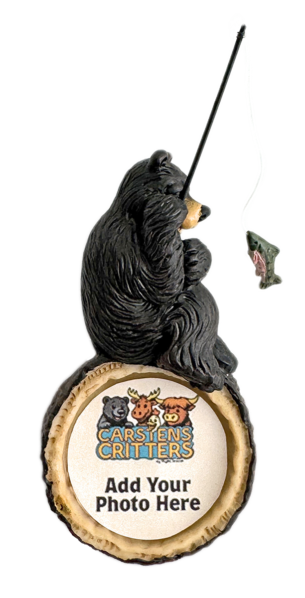 Fishing Bear Magnet
