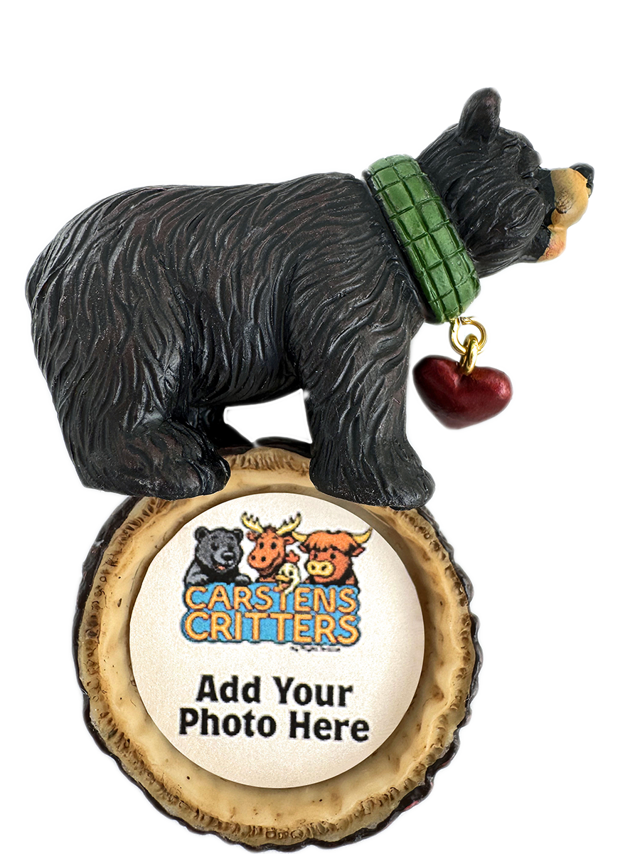 Heart Collar Bear Magnet