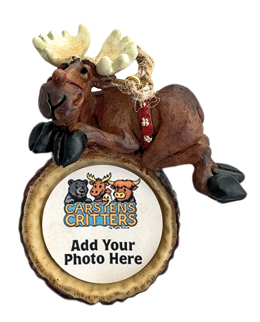 Reindeer Moose Ornament