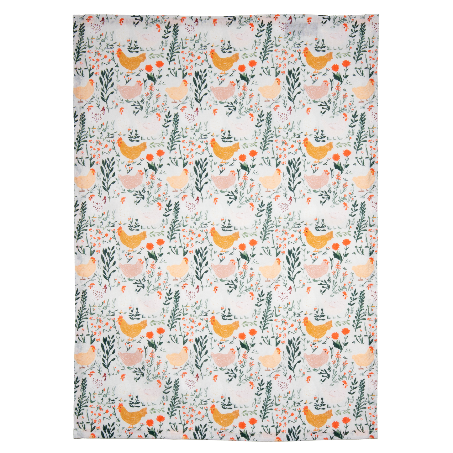 Botanical Chicks Tea Towel