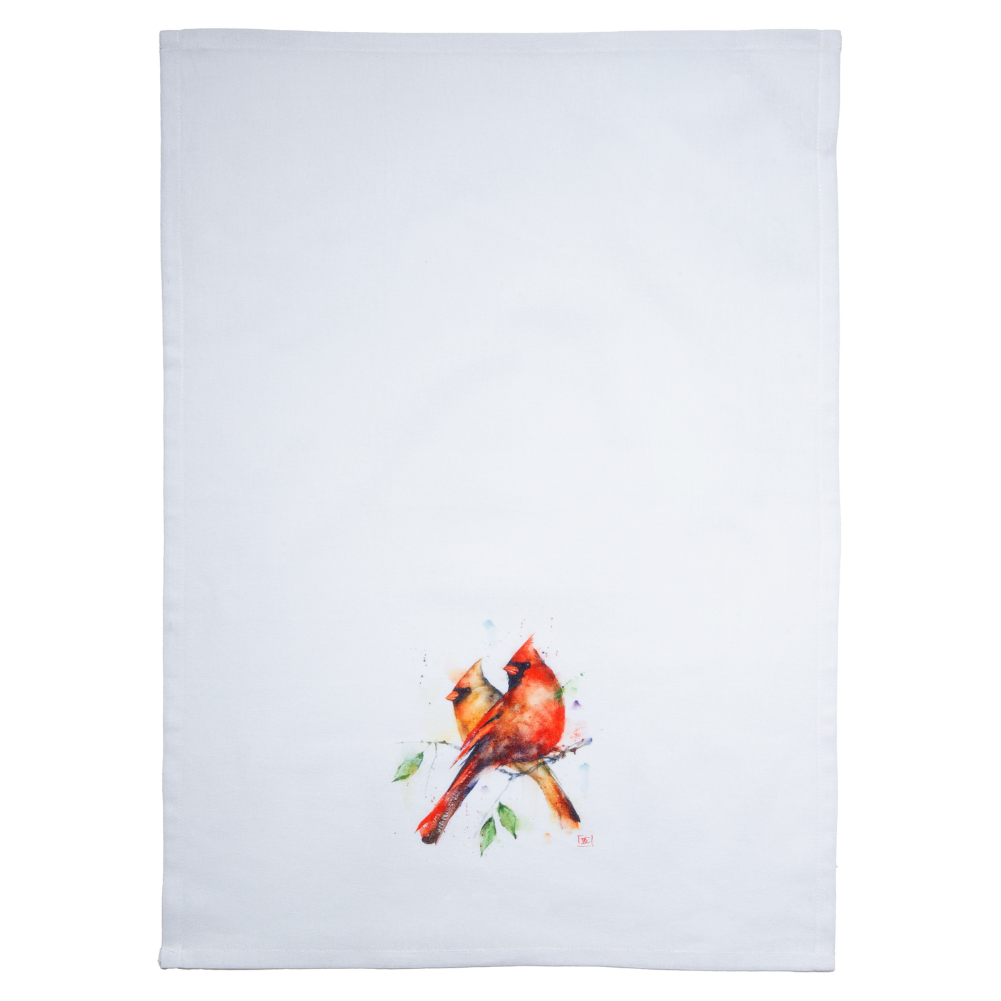 Cardinals Tea Towel