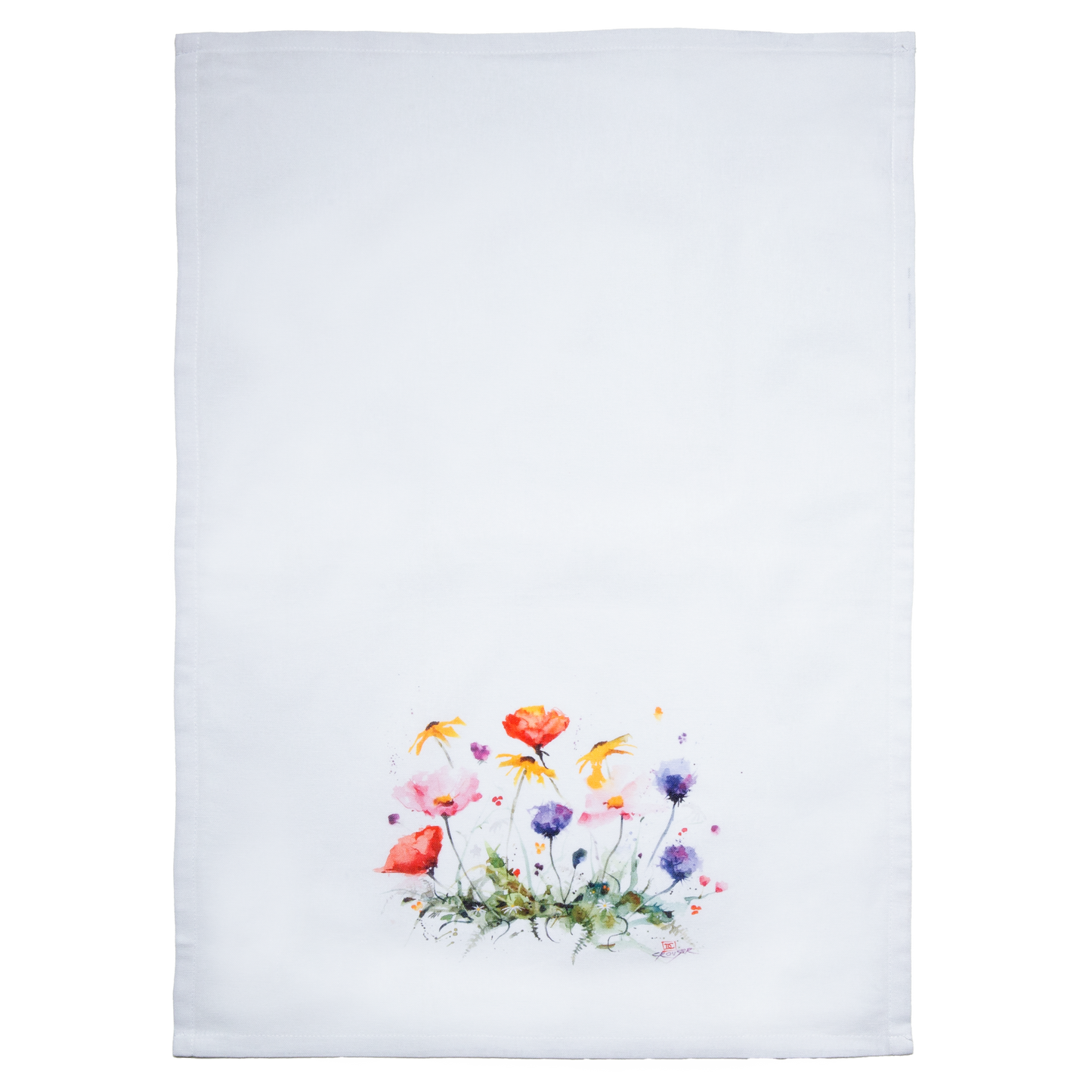 Wildflowers Tea Towel