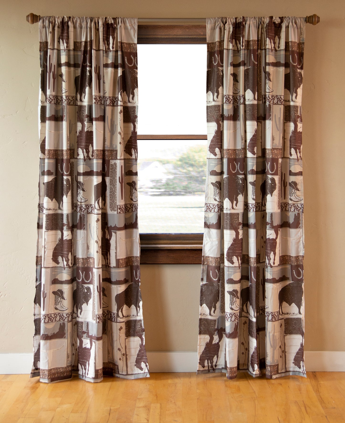 Wrangler® Vintage Cowboy Curtains