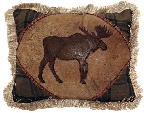 Plaid Moose with Cedar Hills Pillow