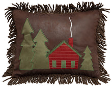 Load image into Gallery viewer, Hidden Cabin Throw Pillow