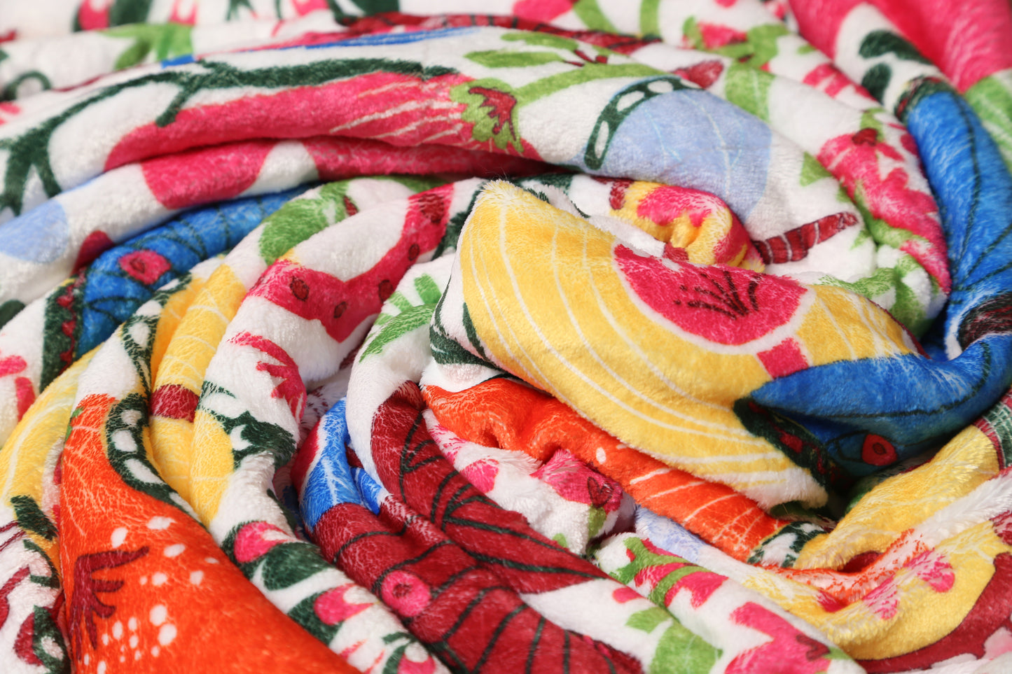 Butterfly Plush Sherpa Throw