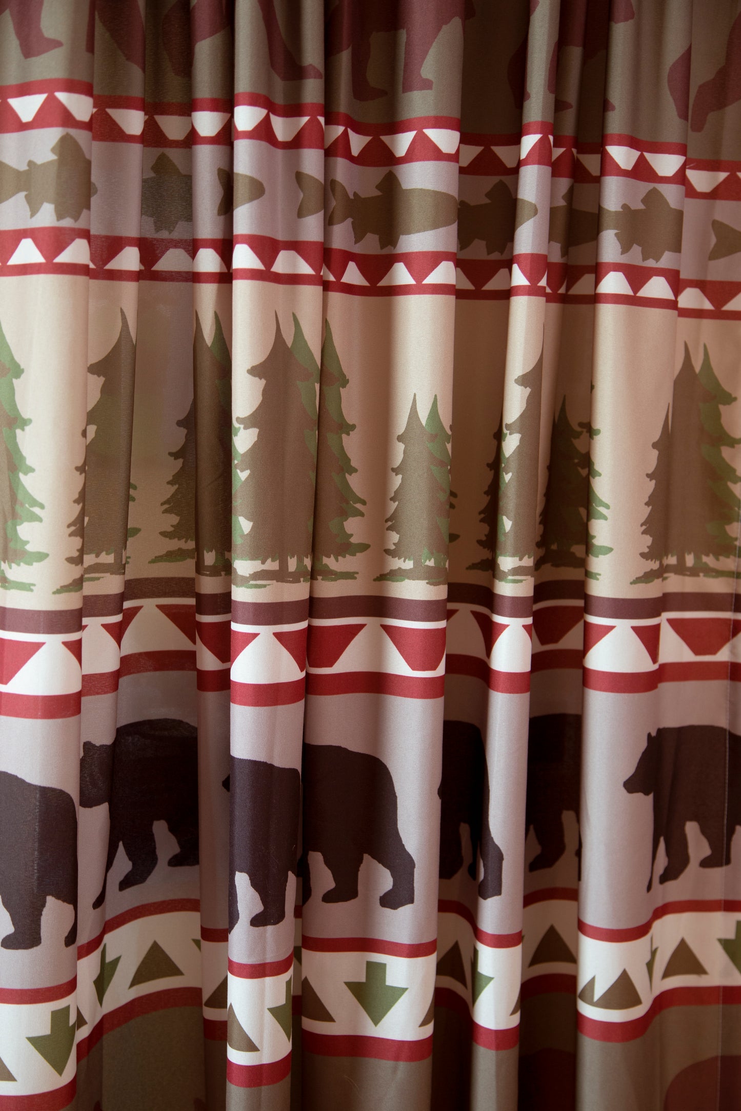 Bear Stripe Curtains