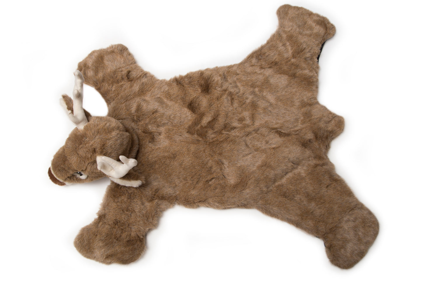 White Tail Deer Kids Animal Rug, Large