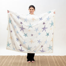 Load image into Gallery viewer, Starfish Plush Sherpa Throw