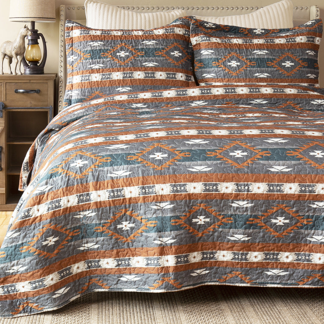 Wrangler® Checotah Quilt Set