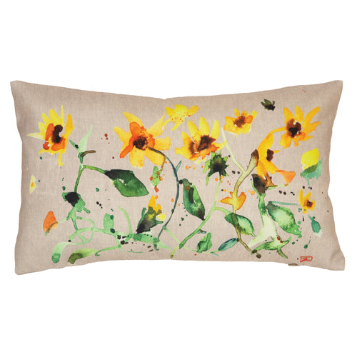 Sunflower Patch Outdoor Pillow