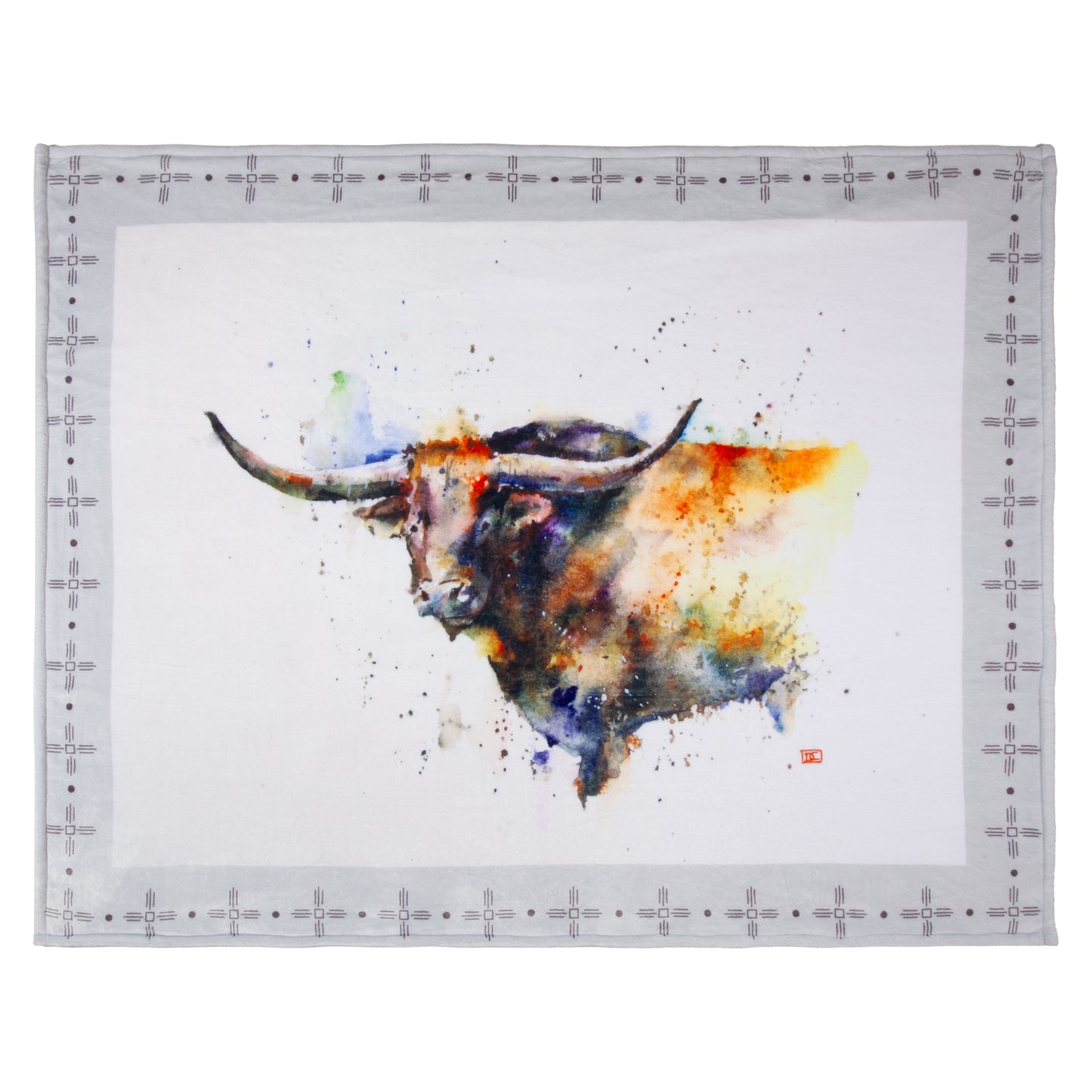 Dean Crouser Open Range Sherpa Throw Blanket