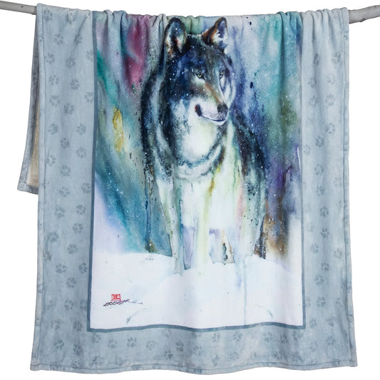 Dean Crouser Alpha Plush Sherpa Throw Blanket