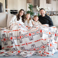 Load image into Gallery viewer, Wrangler Santa Fe Sun Plush Bed Blanket