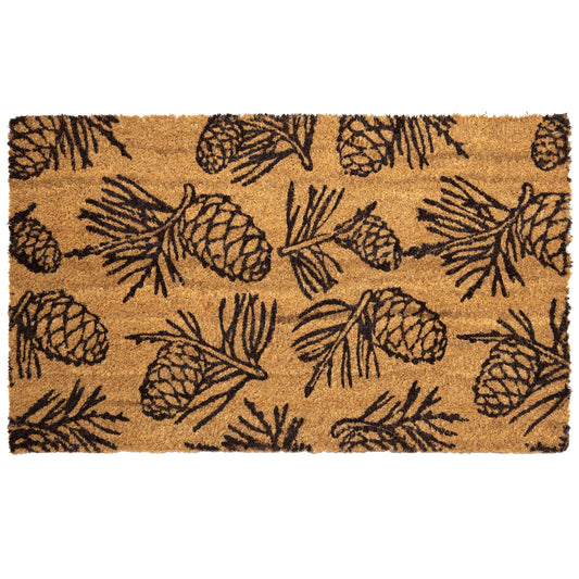 Pinecone Coir Door Mat