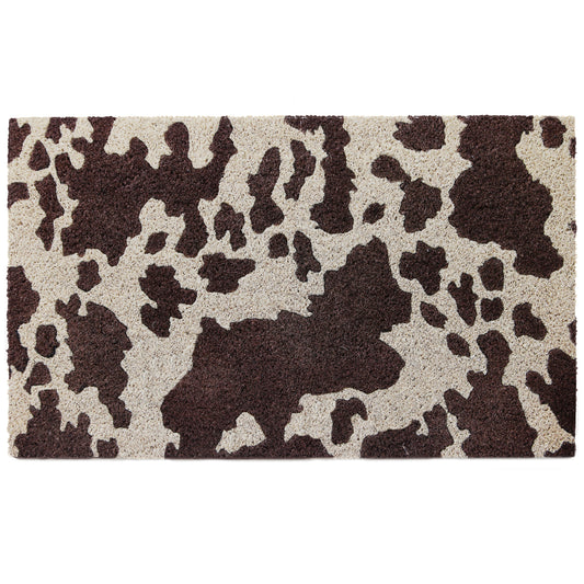 Cowhide Coir Door Mat