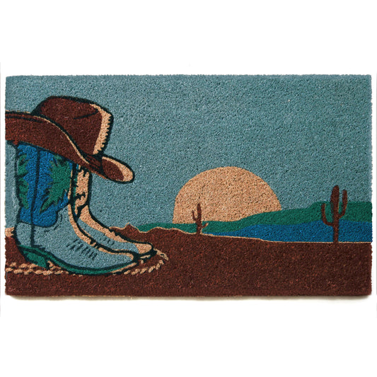 Boots Coir Door Mat
