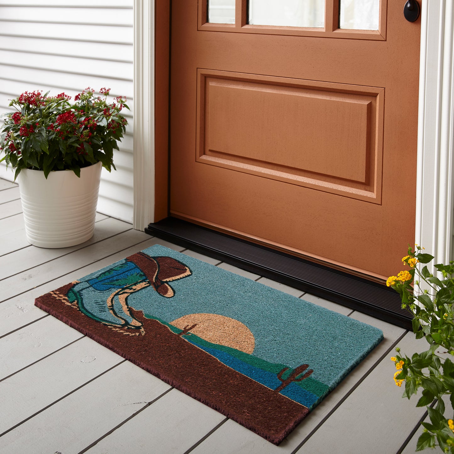 Boots Coir Door Mat