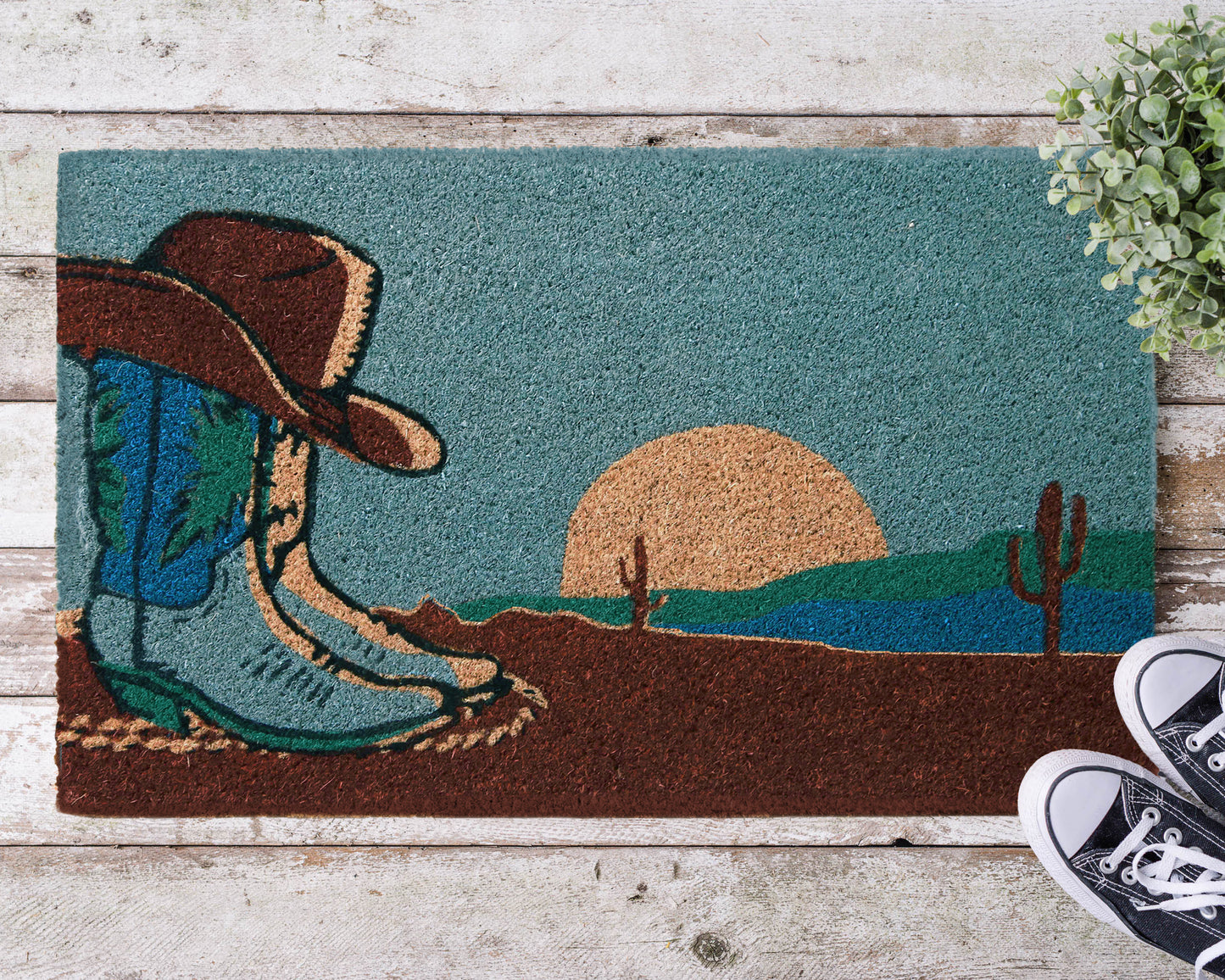 Boots Coir Door Mat