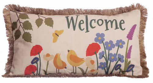 Fairy Woodland Welcome Pillow