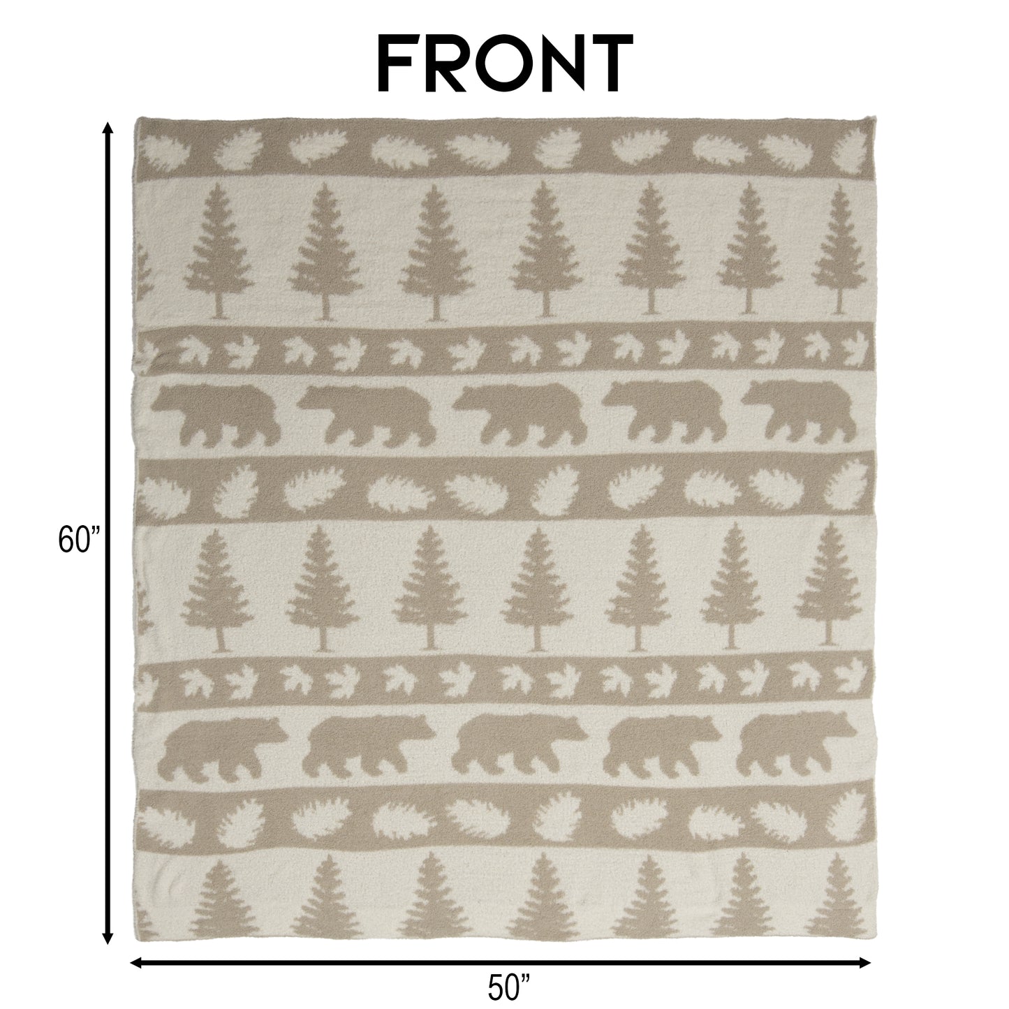 Forest Parade Stretchy Throw