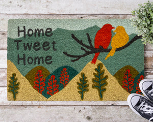 Home Tweet Home Coir Mat