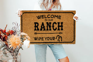 Our Ranch Coir Mat