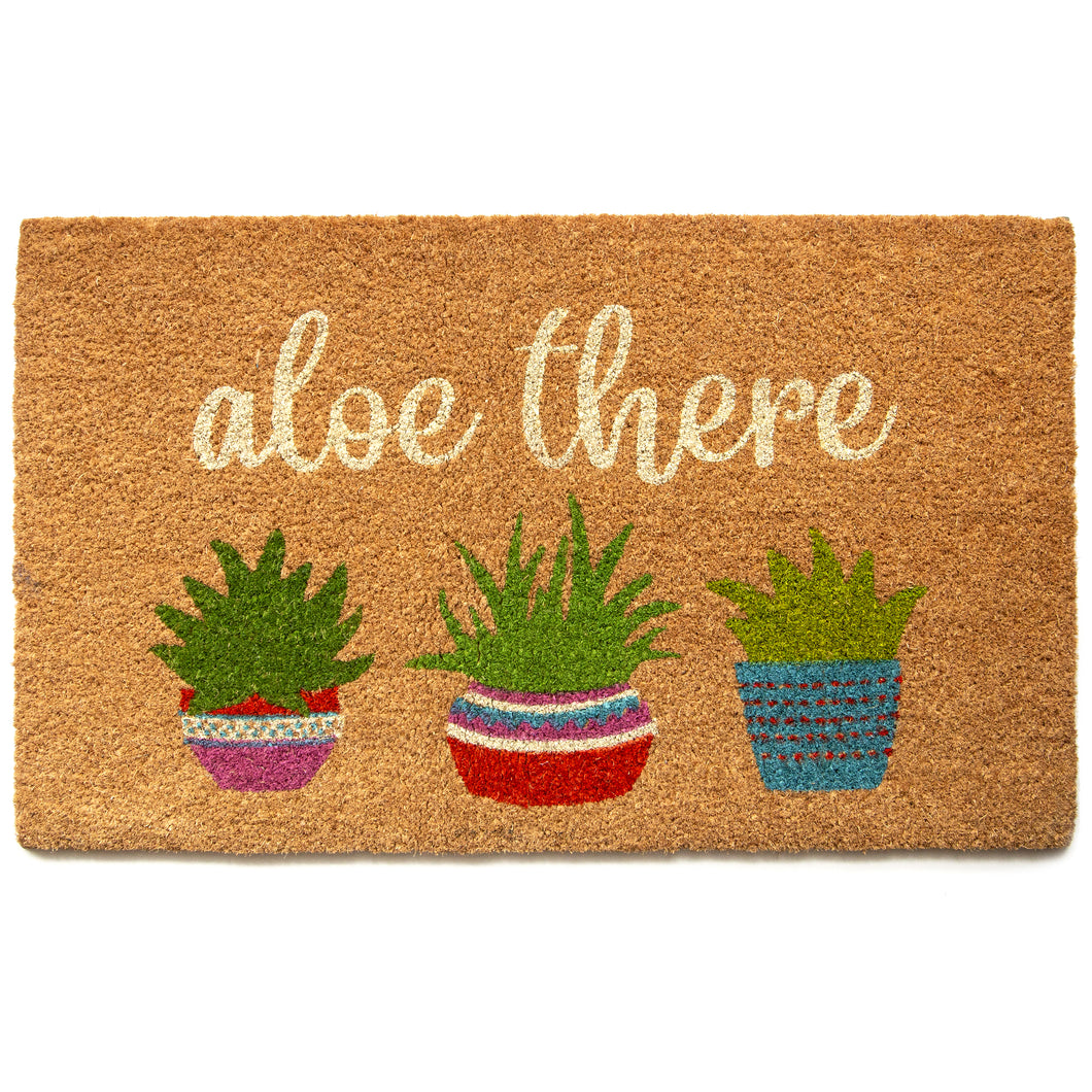 Aloe There Coir Mat