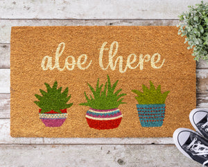 Aloe There Coir Mat