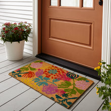 Load image into Gallery viewer, Floral Coir Mat