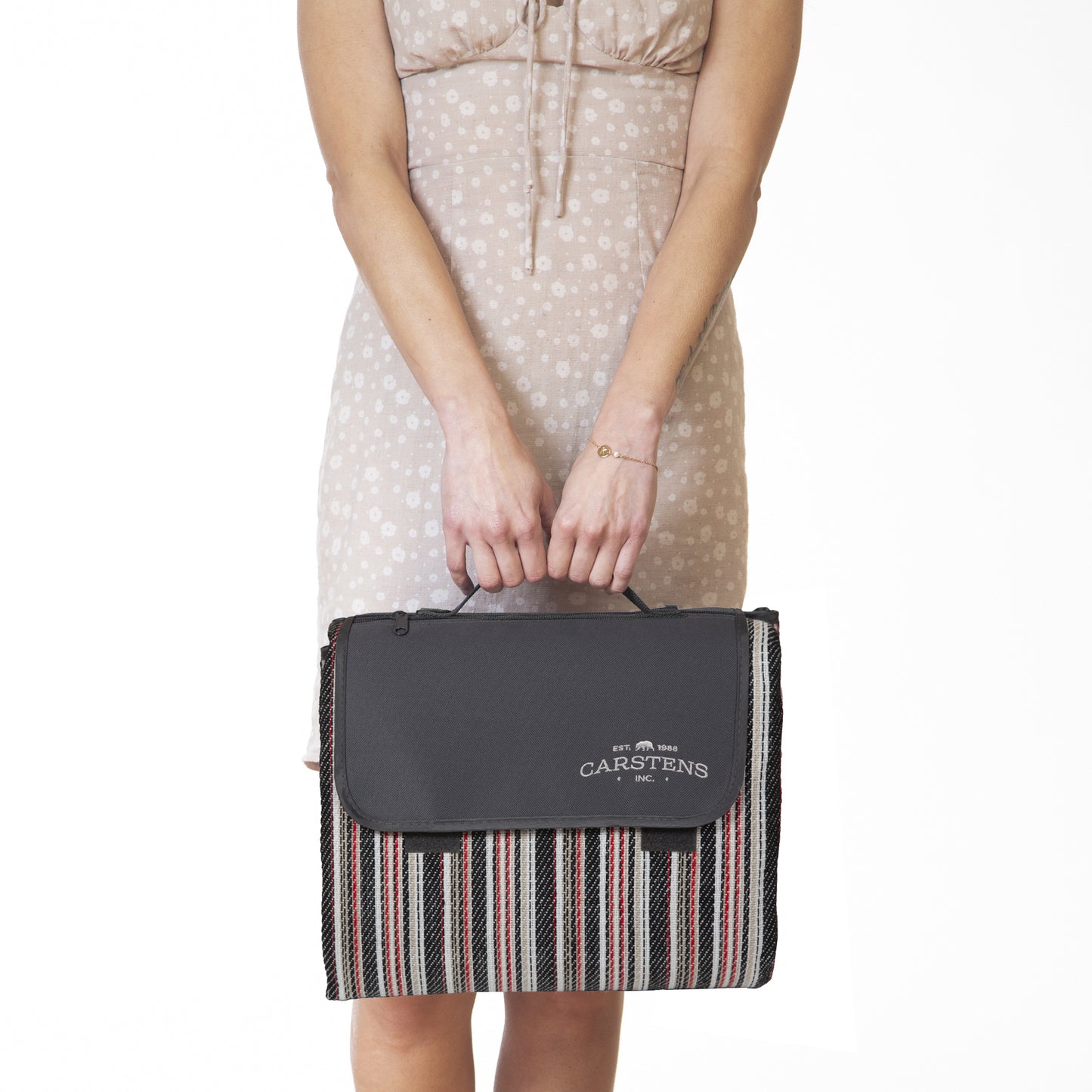 Saddle Stripe Woven Picnic Blanket