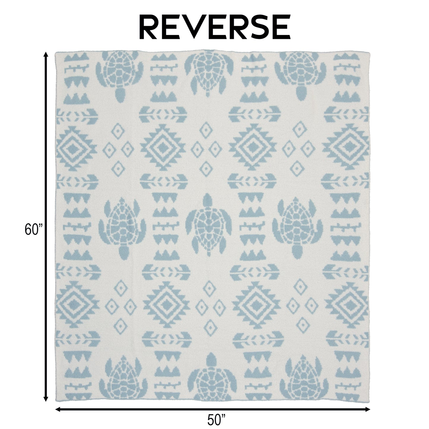 Seaglass Stretchy Throw Blanket