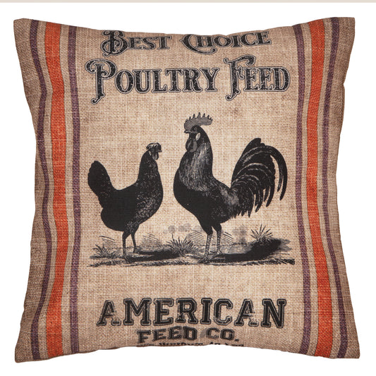 Best Choice Feed Outdoor Pillow